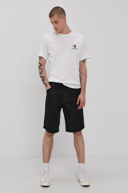 Tričko Converse 10018234.A01 bílá SS21