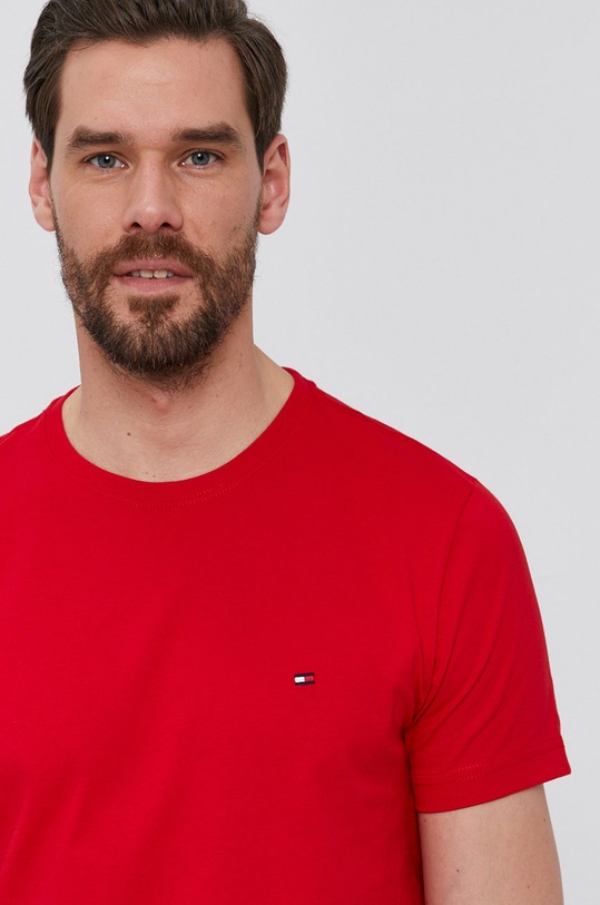 Tričko Tommy Hilfiger červená MW0MW13344.4891