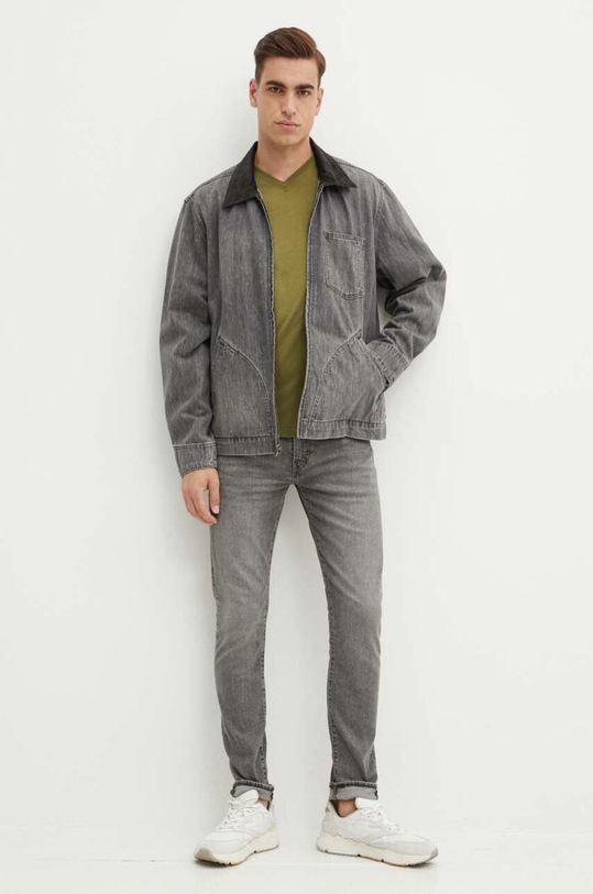 United Colors of Benetton t-shirt bawełniany 3U53J4231.100 zielony AA00