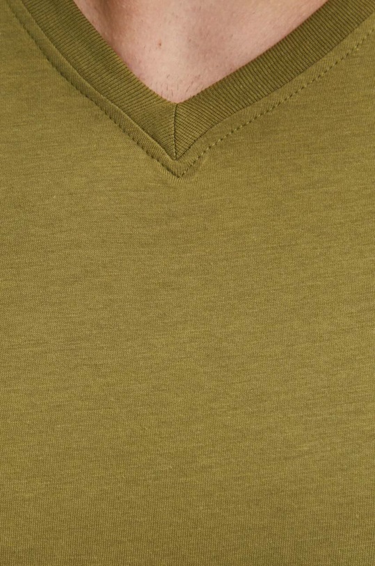 United Colors of Benetton t-shirt bawełniany 3U53J4231.100 zielony