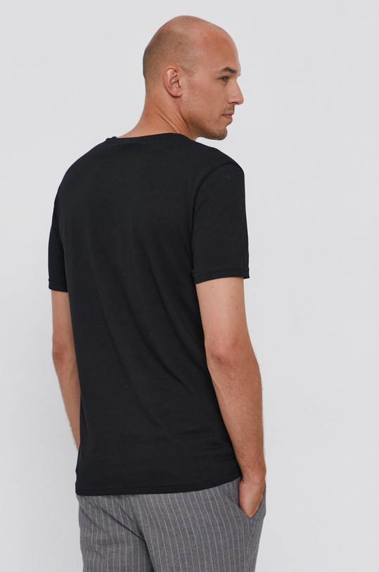 Odzież United Colors of Benetton T-shirt bawełniany 3U53J4231.100 czarny