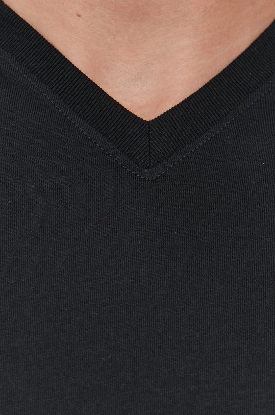 United Colors of Benetton T-shirt bawełniany 3U53J4231.100 czarny