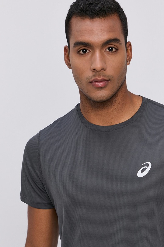 Asics T-shirt szary 2011A006
