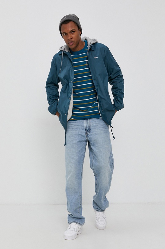 Vans T-shirt VN0A54BL1QQ1 niebieski SS21