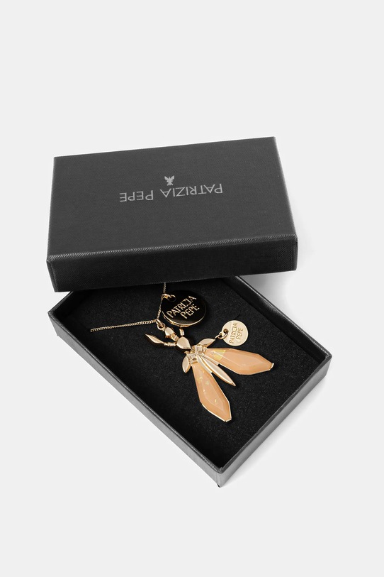 Akcesoria Patrizia Pepe naszyjnik CJ3577.M005 beżowy