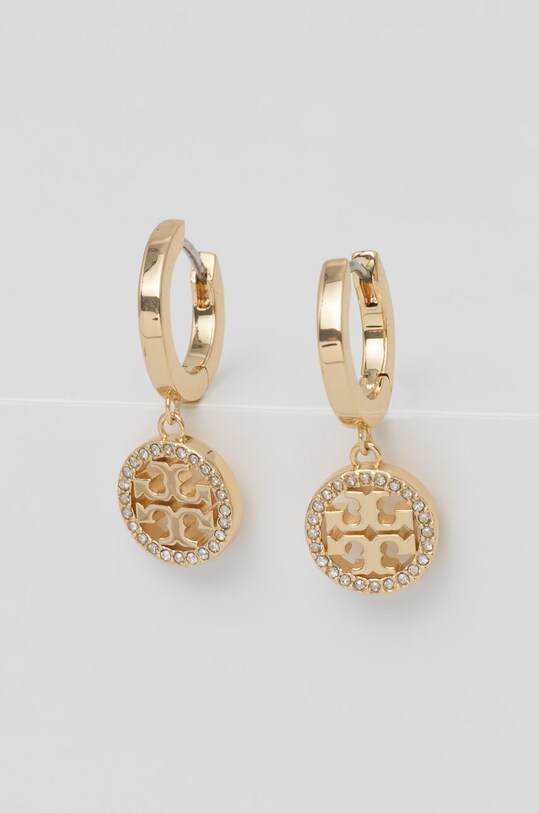 Tory Burch - ΣκουλαρίκιαMILLER PAVE HOOP χρυσαφί 87041.783