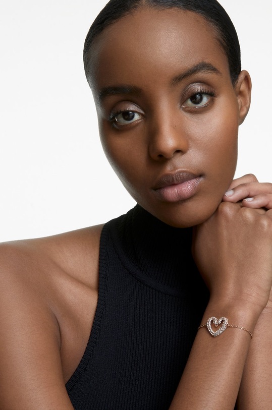 Swarovski - Βραχιόλι Una 5628658 χρυσαφί