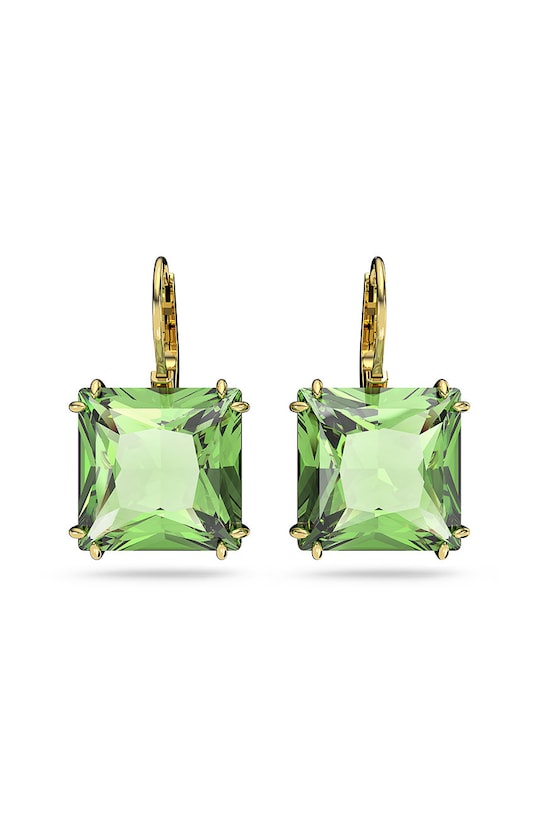 Сережки Swarovski зелений 5636564
