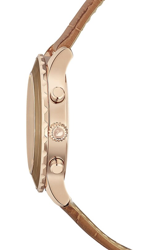 Doplňky Hodinky Swarovski 5632260 OCTEA LUX CHRONO 5632260 hnědá