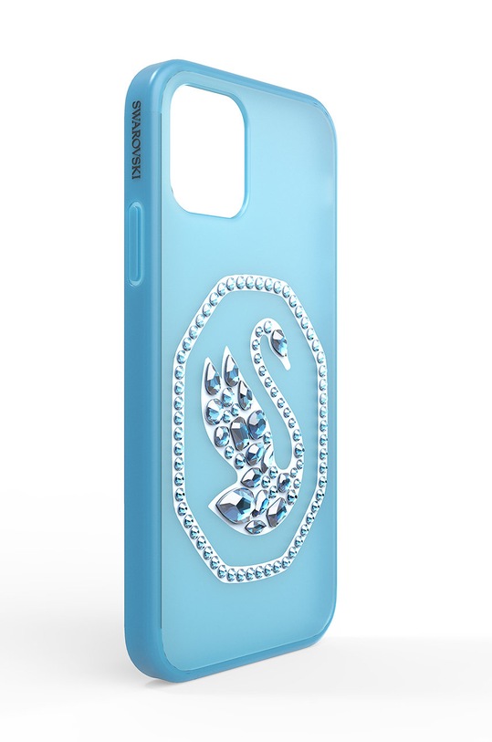 Swarovski etui na telefon iPhone 12/12 Pro 5625622 5625622 niebieski SS22