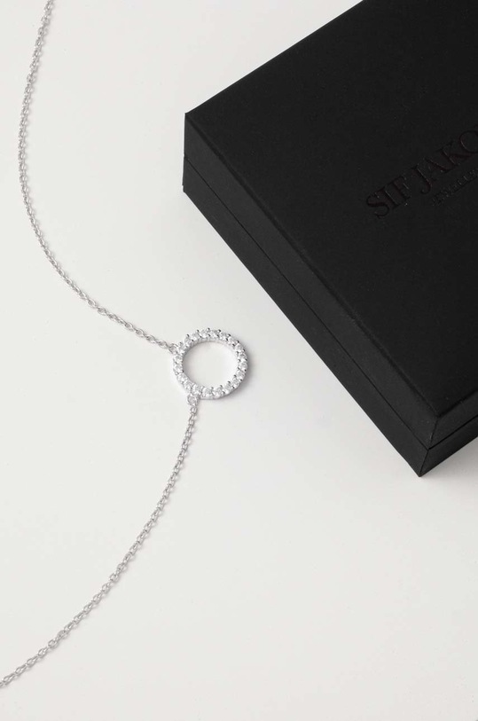 Sif Jakobs Jewellery - Náhrdelník Biella Grande SJ.C338.1.CZ stříbrná