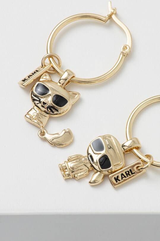 Náušnice Karl Lagerfeld 220W3909 zlatá SS22