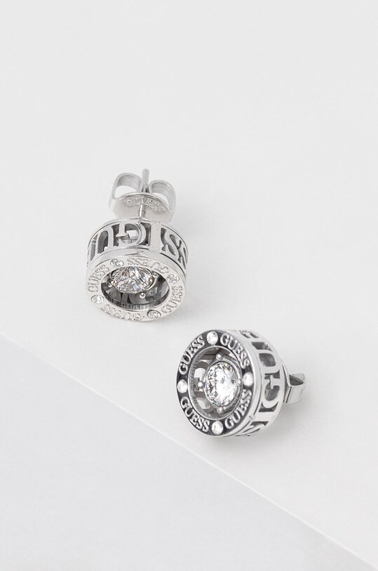 Σκουλαρίκια Guess JUBE01.464JW ασημί SS22