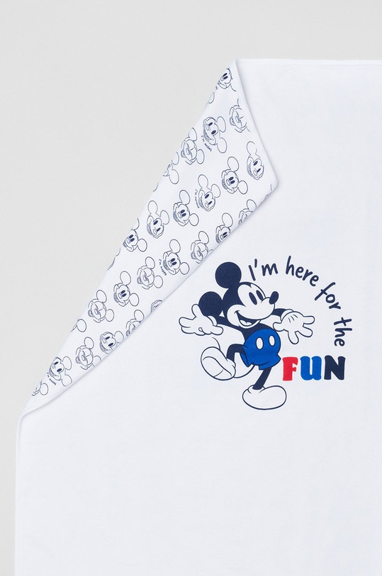 OVS kocyk niemowlęcy x Disney 1433966.Newborn.Miscell biały SS22