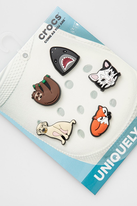 Detské odznaky na topánky Crocs AnimalLover5.Pack viacfarebná SS22