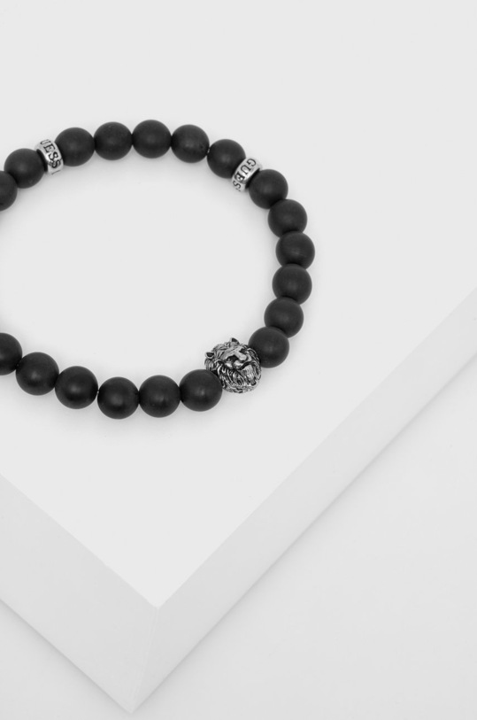 Náramek Guess JUMB01.303JW černá SS22