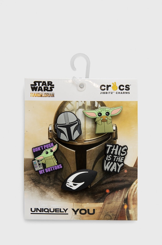 Crocs papucs dísz többszínű TheMandalorian5Pack