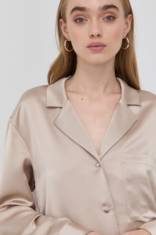 BOSS Koszula 50463977 regular beżowy 50463977