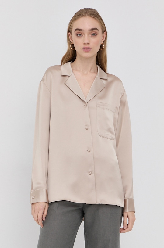 BOSS Koszula 50463977 beżowy 50463977