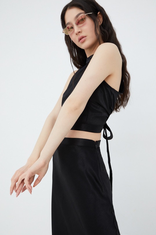 Bluza Vila casual crna 14075452.Black