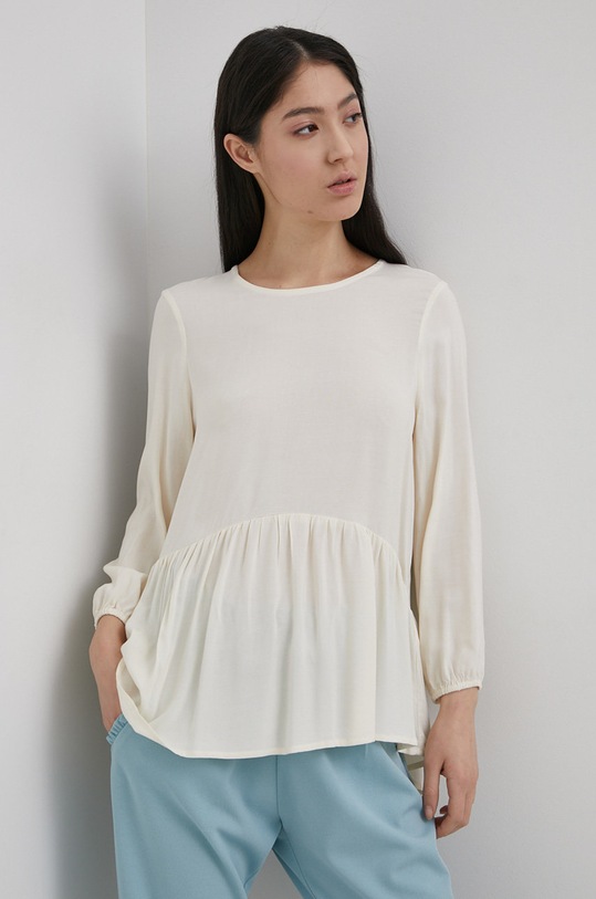 Блузка Vero Moda casual бежевий 10257968.Birch