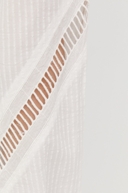 The Kooples koszula bawełniana FTOP24069K biały