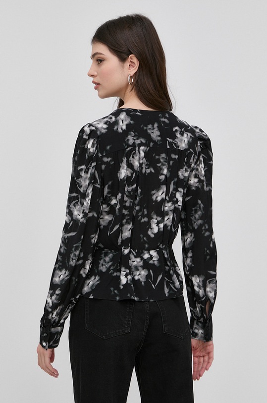 Odzież The Kooples bluzka FTOP24030K czarny