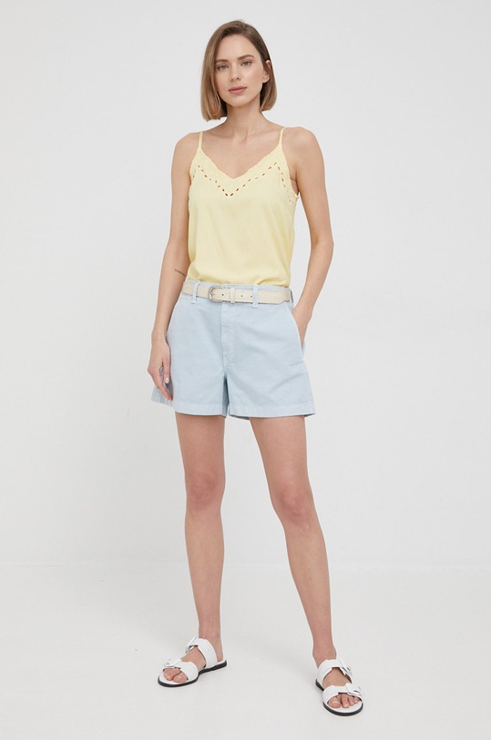 Pepe Jeans bluzka MARGA PL304257.022 żółty SS22