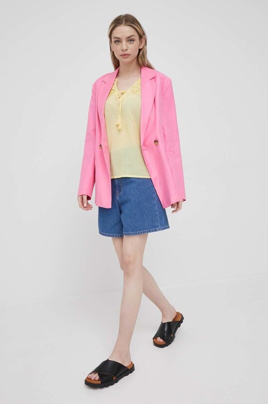 Pepe Jeans bluzka STELLA PL304254.022 żółty SS22