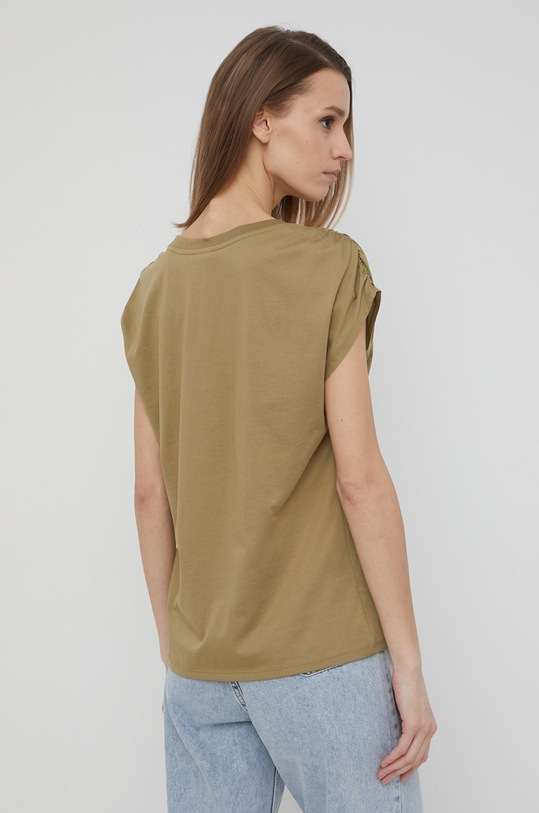 Oblečení Bavlněné tričko United Colors of Benetton 3JDRE4267.0J5 zelená