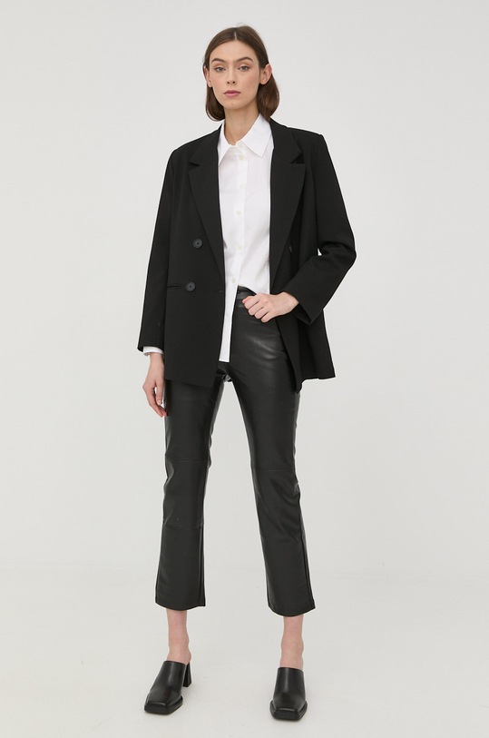 BOSS koszula bawełniana 50457915 50457915 biały SS22