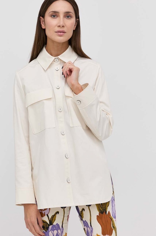 Boss camasa lung bej 50467601