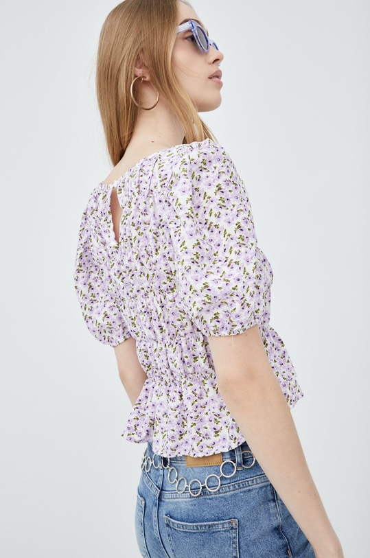 Odjeća Bluza Brave Soul LWT.225DIANE.PUR ljubičasta