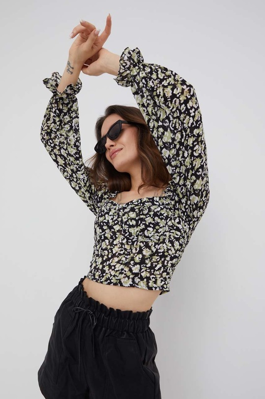 Блузка Brave Soul узор зелёный LWT.272MOLL.BLA