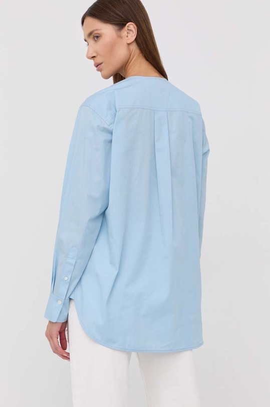 Îmbrăcăminte Victoria Beckham bluza din bumbac 1222WSH003689B albastru
