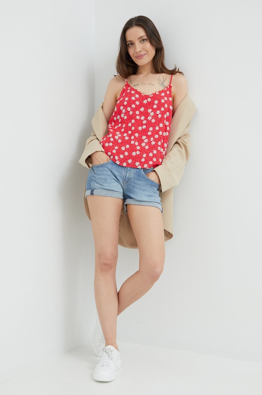 Bluza Pepe Jeans PL304227.0AA rdeča SS22