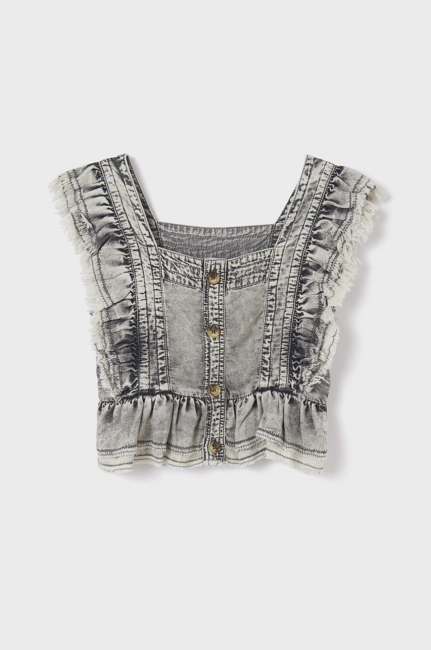 Mayoral maglietta bambini 6124.8C.JUNIOR grigio SS22