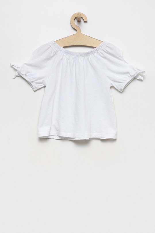 Dětské tričko United Colors of Benetton 3EQZC102R.G bílá SS22