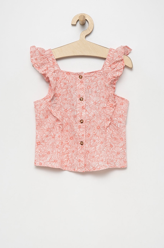 Lanena bluza United Colors of Benetton casual roza 5WWRCQ007.G