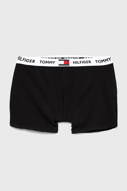 Dětské boxerky Tommy Hilfiger ( 2-pak) přiléhavé boxerky černá UB0UB00366.PPYY