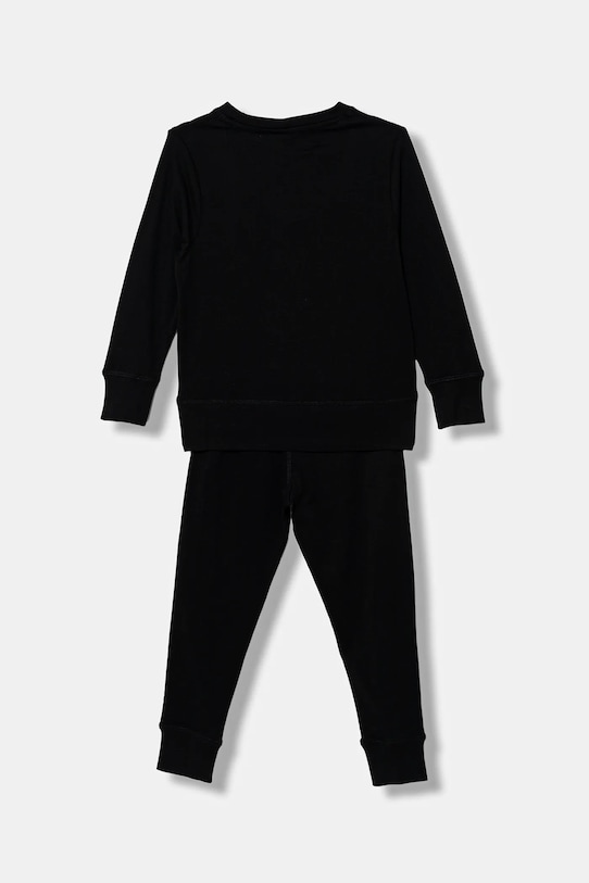 CR7 Cristiano Ronaldo set de pijama de bumbac pentru copii 8770.42.913 negru SS22