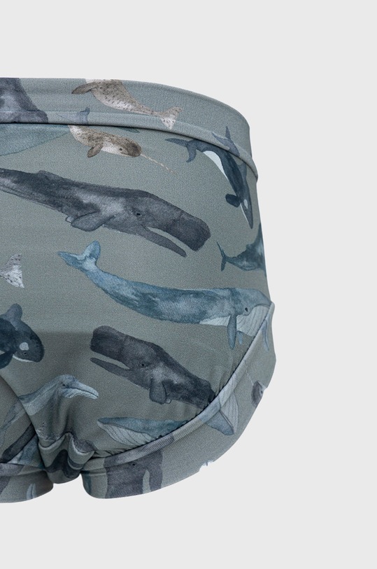 Name it kąpielówki dziecięce 13199775.HedgeGreen szary SS22