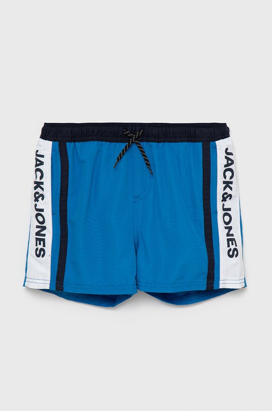 Dječje kratke hlače za kupanje Jack & Jones Planet friendly plava 12206185.Skydiver