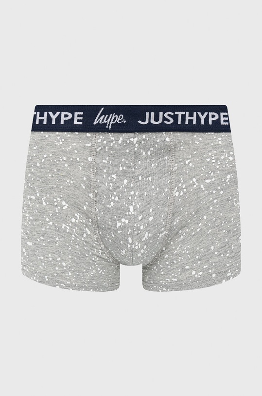 Hype bokserki bawełniane dziecięce (3-pack) TWBT.325 czerwony SS22