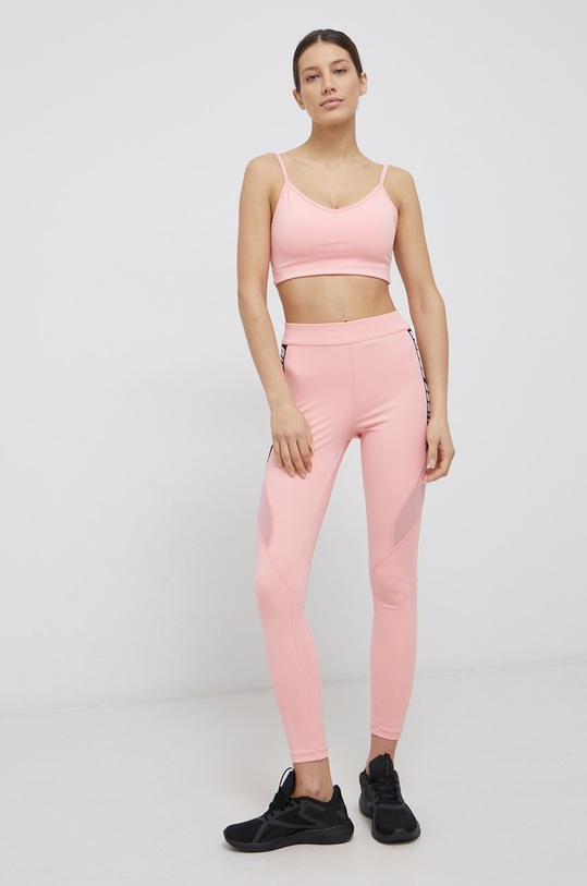 Guess - Biustonosz sportowy V2RP11.MC03W różowy SS22