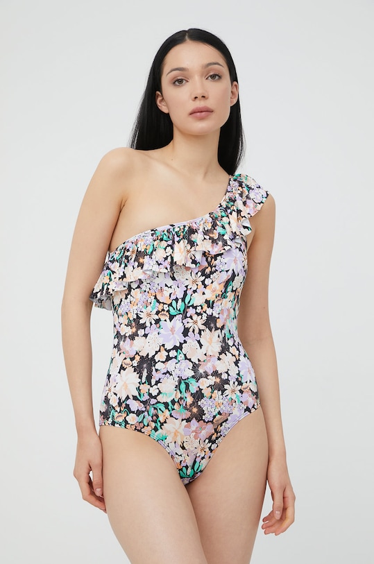 Jednodielne plavky Pieces bez kostíc čierna 17121194.Black1