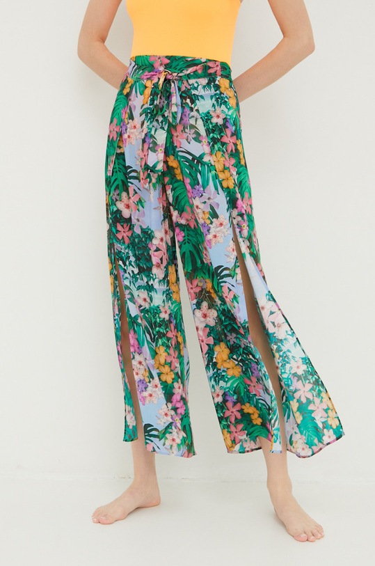 Desigual spodnie plażowe multicolor 22SWMW31