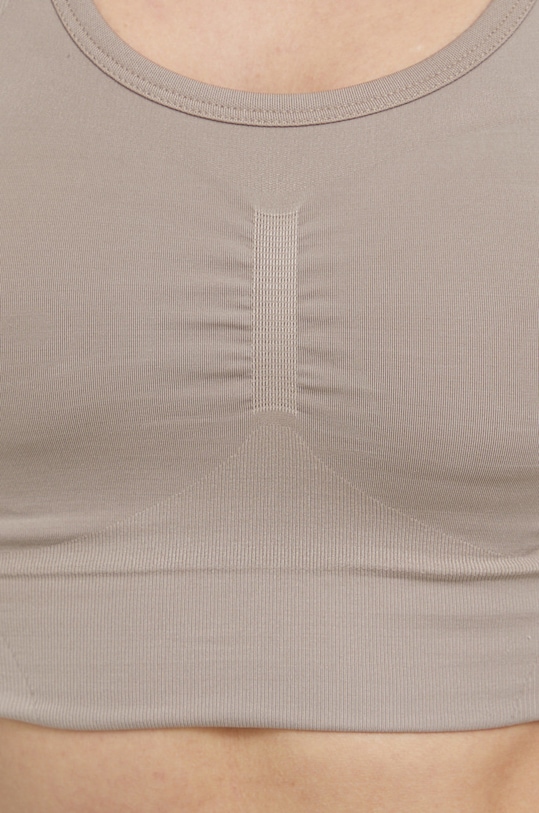 Αθλητικό σουτιέν adidas Performance HE2106 καφέ