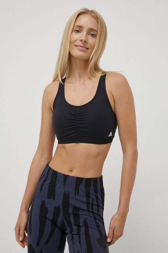 Ρούχα Αθλητικό σουτιέν adidas Performance Coreessentials HE9066 μαύρο