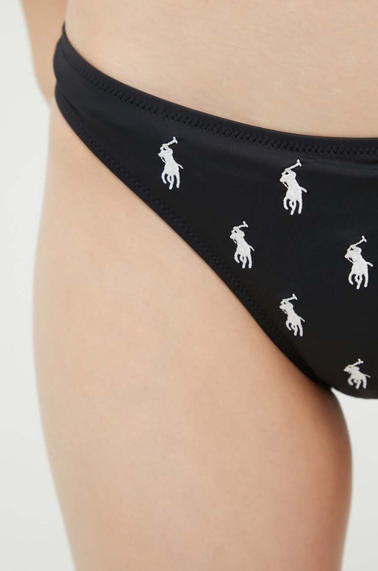 Μαγιό σλιπ μπικίνι Polo Ralph Lauren μαύρο 21254350